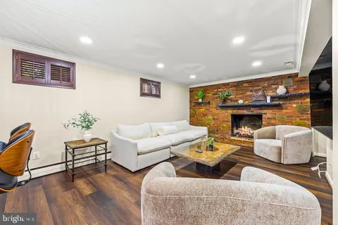 a view of a chairs and table in the patio
