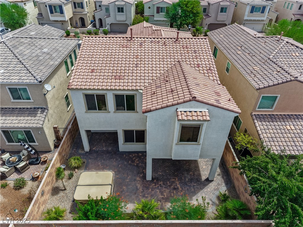 1145 Strada Pecei Henderson, NV 89011 - Photo 46 of 61 Aerial perspective of suburban area