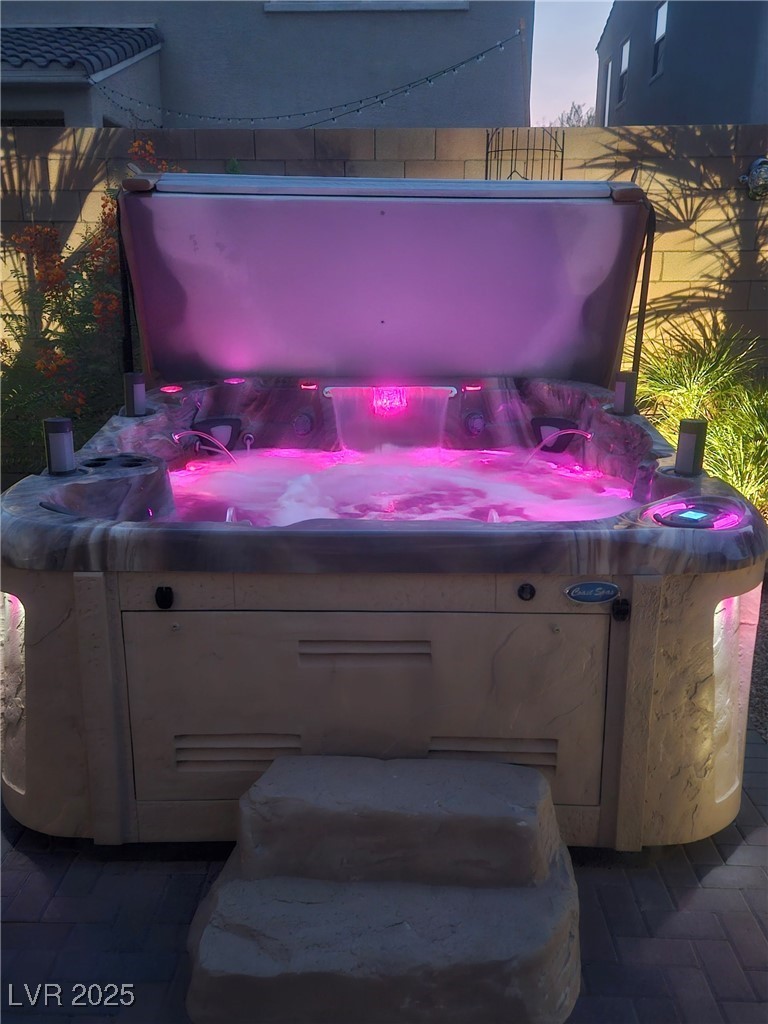 1145 Strada Pecei Henderson, NV 89011 - Photo 48 of 61 Exterior view of a hot tub