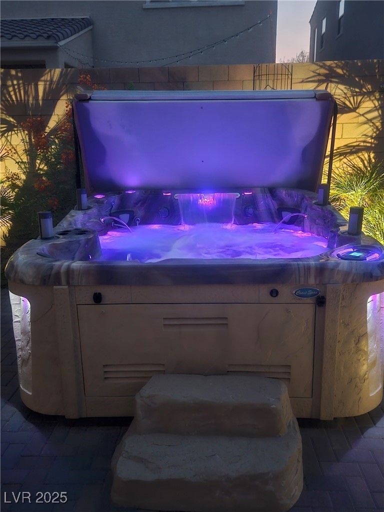 1145 Strada Pecei Henderson, NV 89011 - Photo 49 of 61 Exterior view of a hot tub