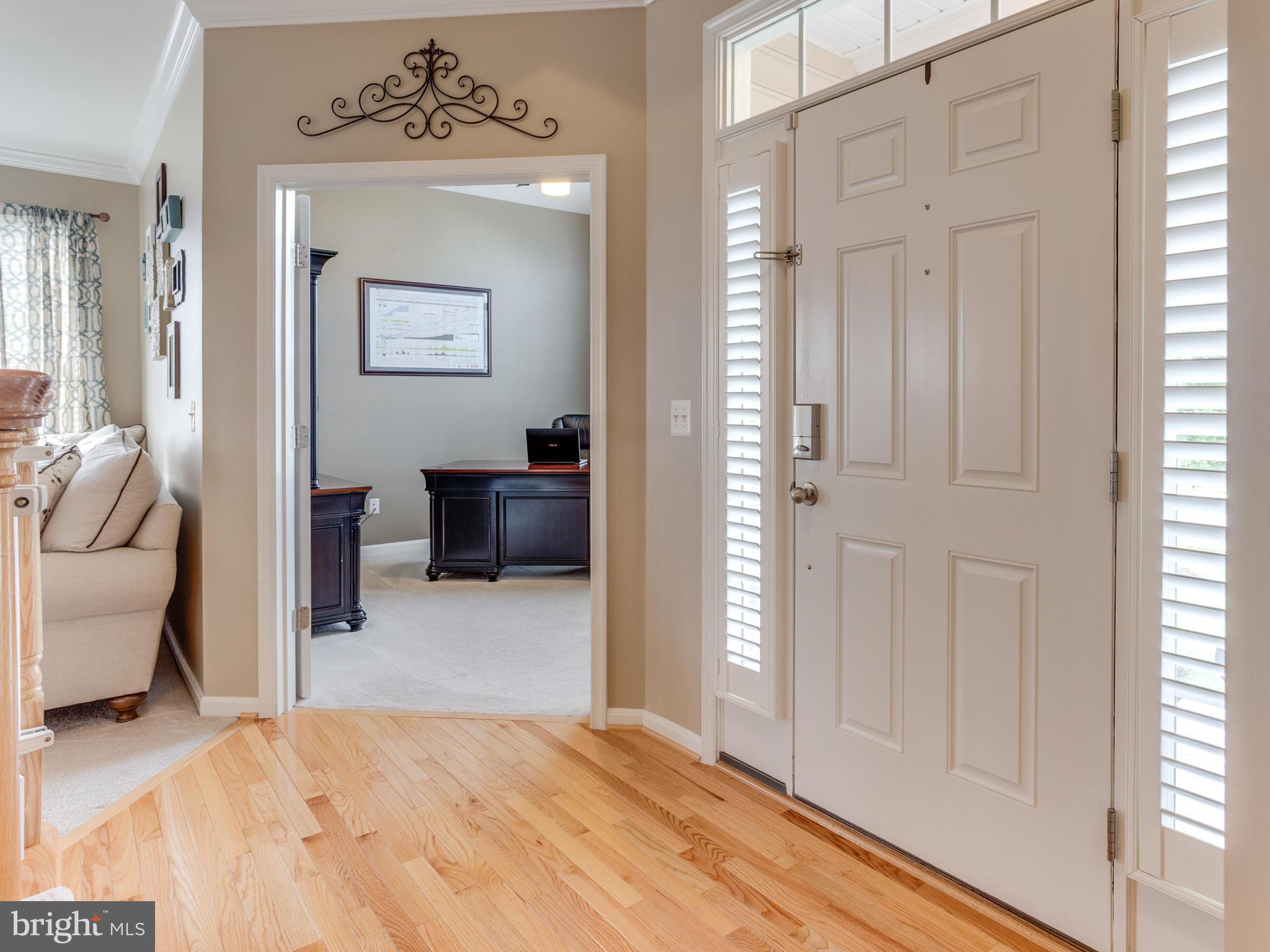 43146 Rocks Way Leesburg, VA 20176 - Photo 8 of 30 Two Story Foyer Hardwood Floor Entry