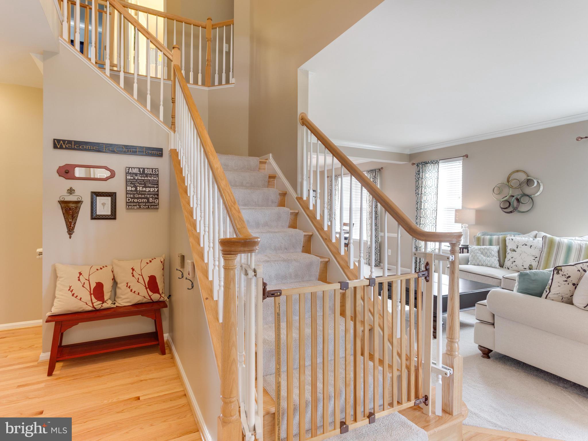 43146 Rocks Way Leesburg, VA 20176 - Photo 9 of 30 Two Story Hardwood Floor Foyer