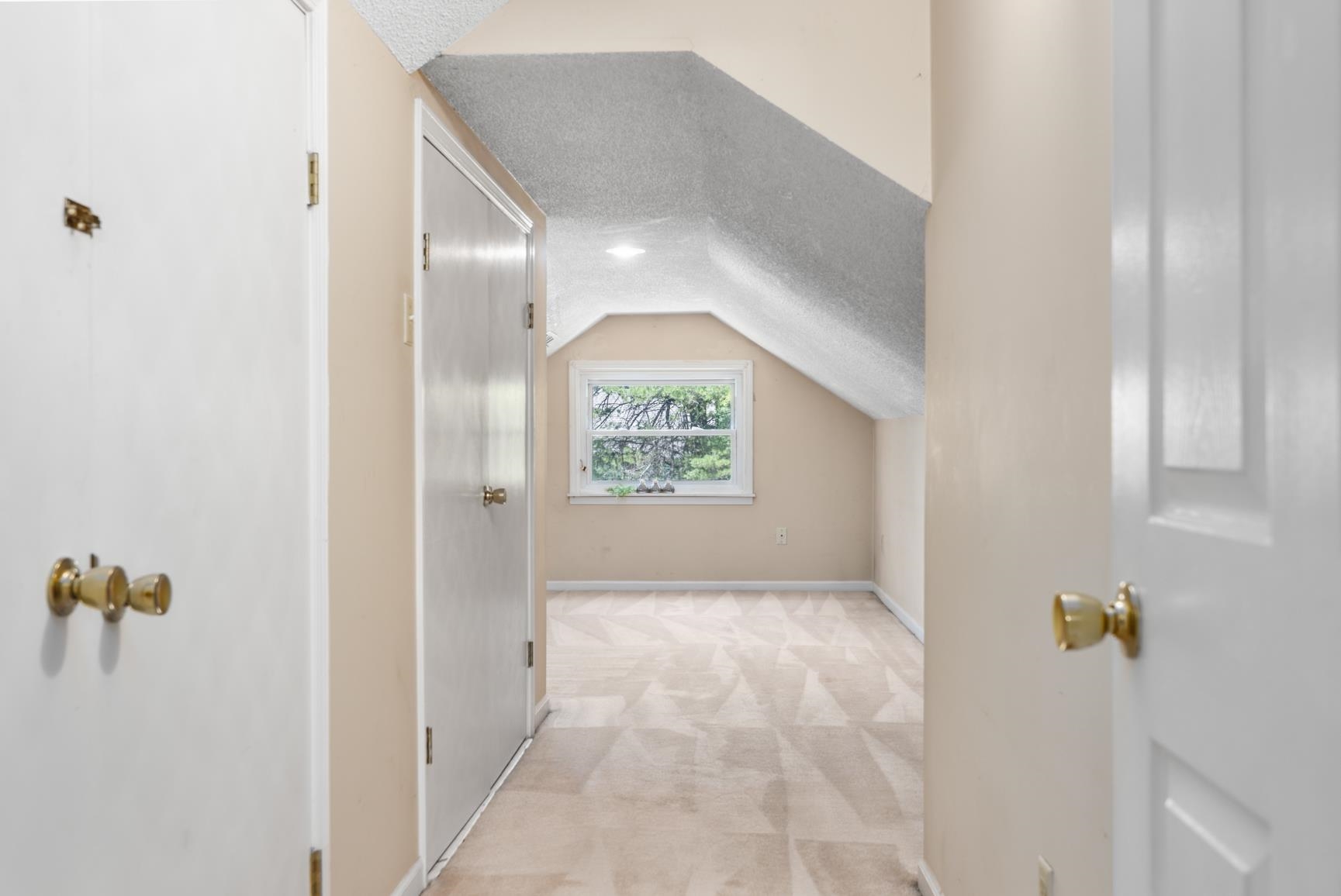 5015 Eagles Nest Lane Bartlett, TN 38002 - Photo 33 of 39 Bonus room with a textured ceiling, vaulted ceiling, and light colored carpet