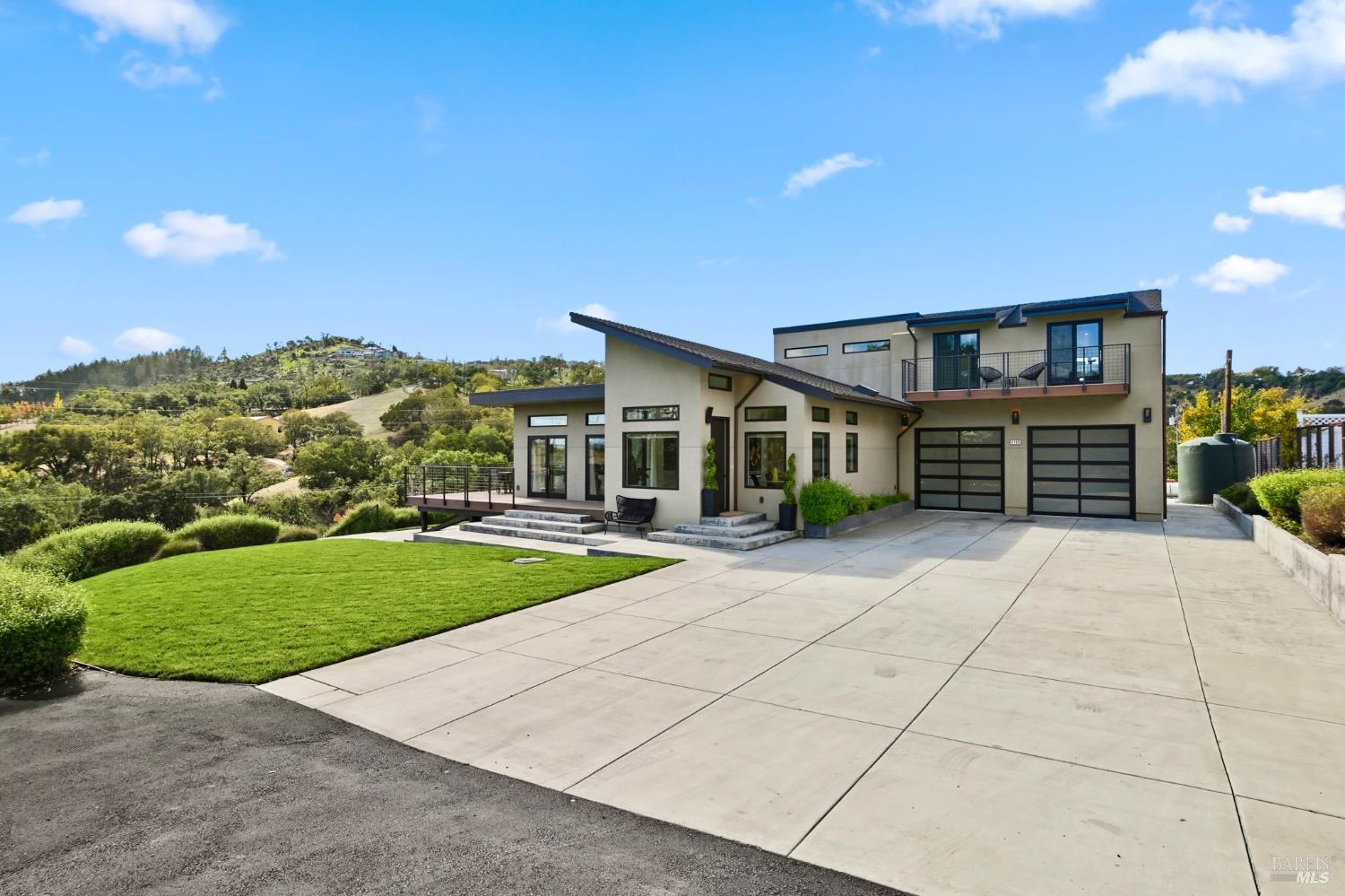 4108 Wallace Road Santa Rosa, CA 95404 - Photo 1 of 1 a front view of a house with a yard and garage