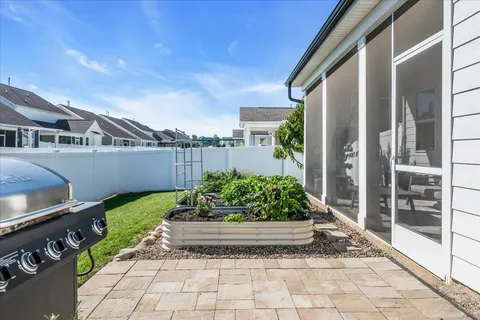 a view of a back yard of the house