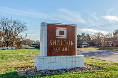 a sign on the side of a building