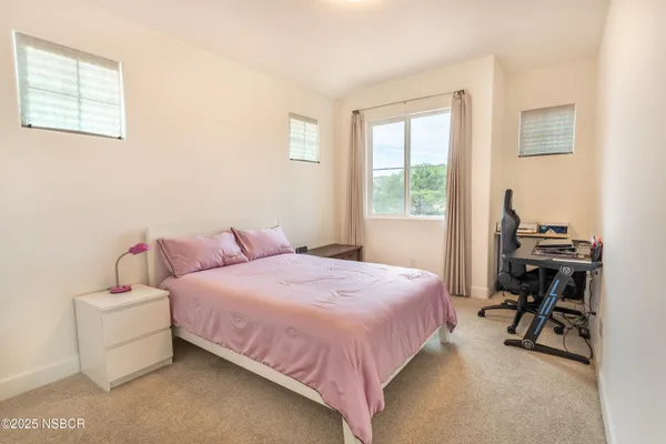 a very nice looking room with a large window