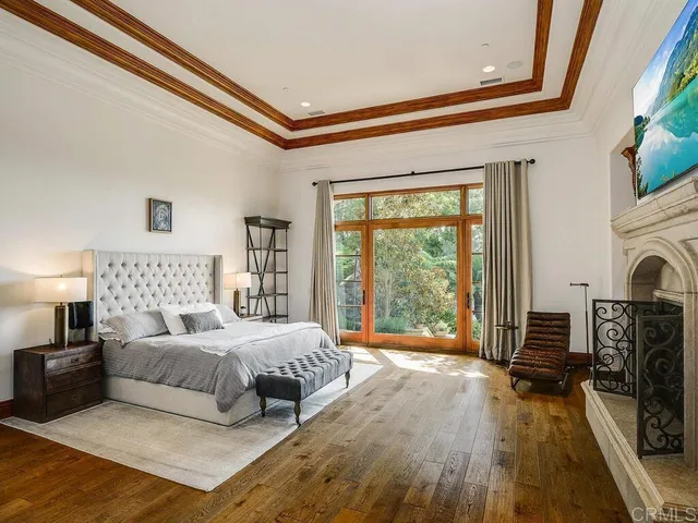 a very nice looking room with a large window