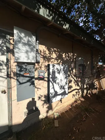 a view of a porch