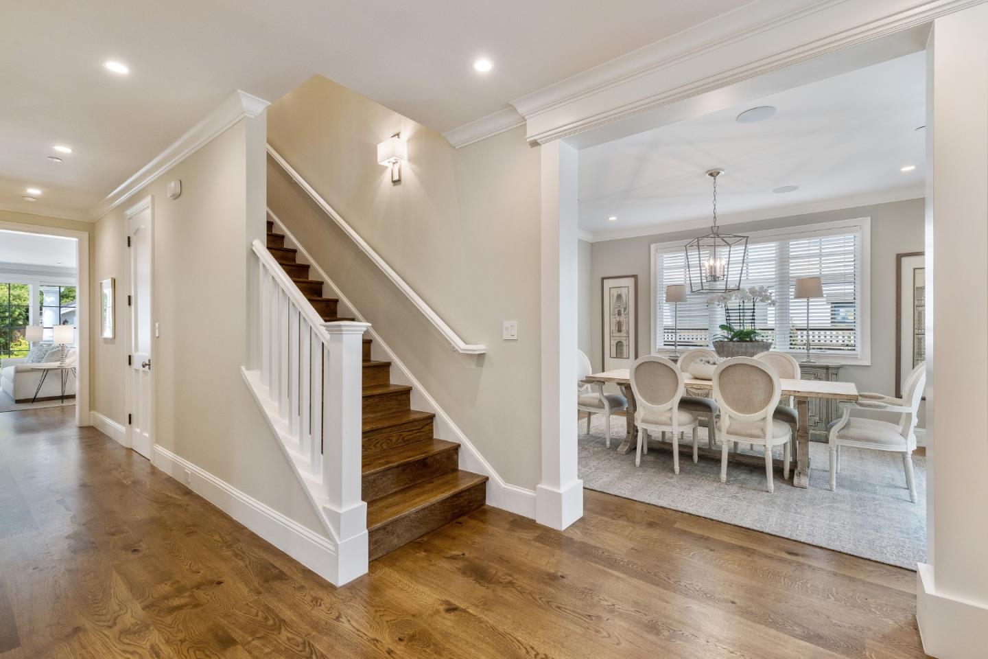 115 Occidental Avenue Burlingame, CA 94010 - Photo 11 of 50 a view of a dining room with furniture window and wooden floor
