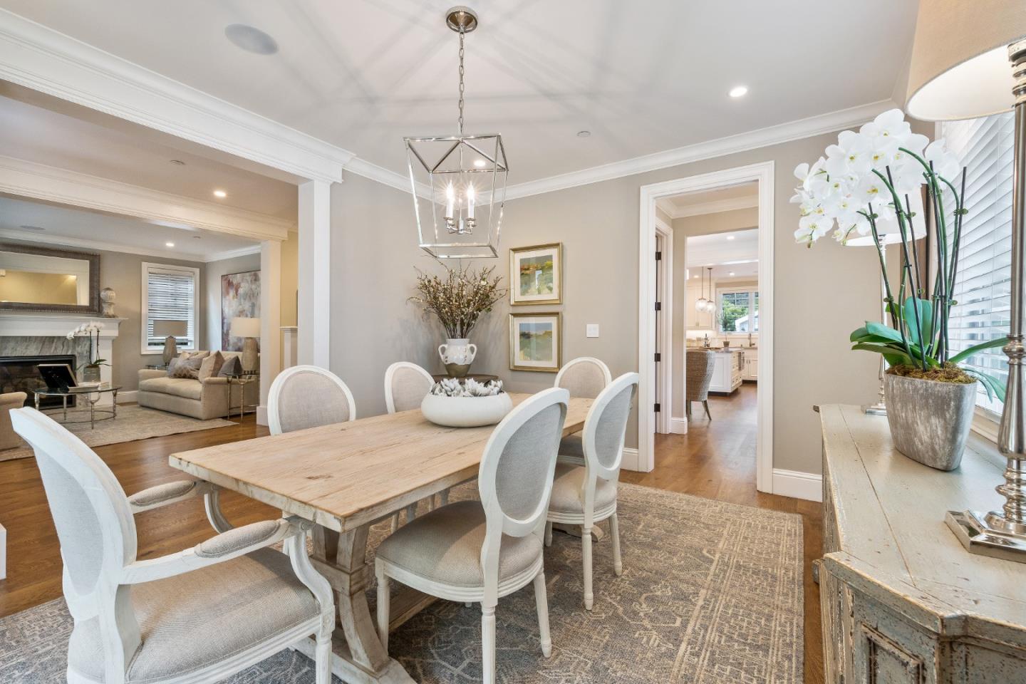 115 Occidental Avenue Burlingame, CA 94010 - Photo 14 of 50 a view of a dining room with furniture