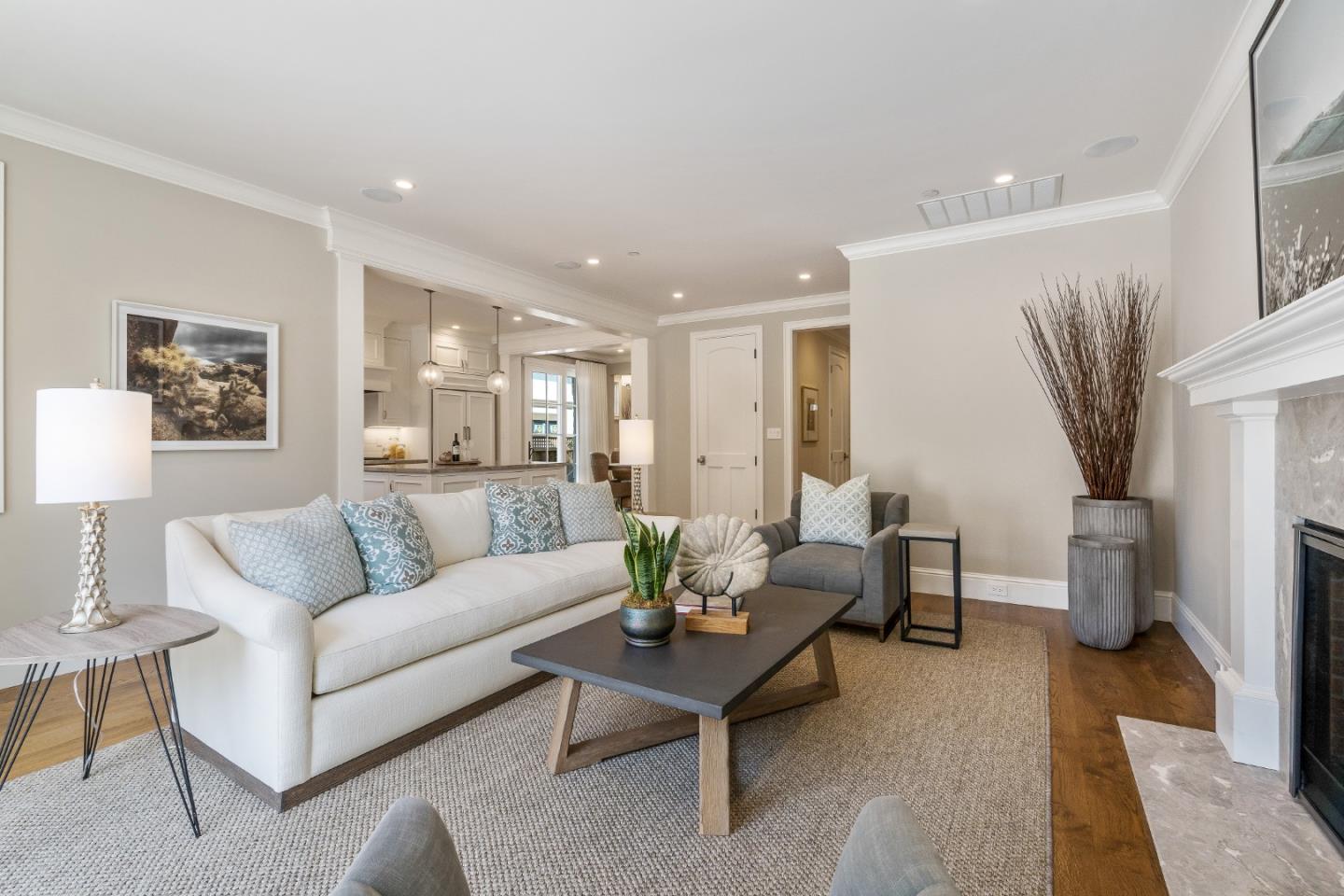 115 Occidental Avenue Burlingame, CA 94010 - Photo 17 of 50 a living room with furniture and a large window