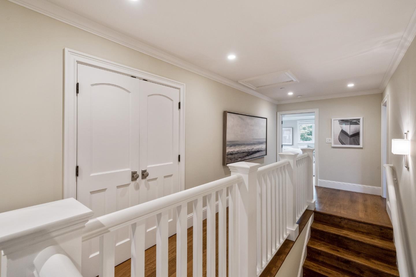 115 Occidental Avenue Burlingame, CA 94010 - Photo 30 of 50 a view of a hallway with workspace