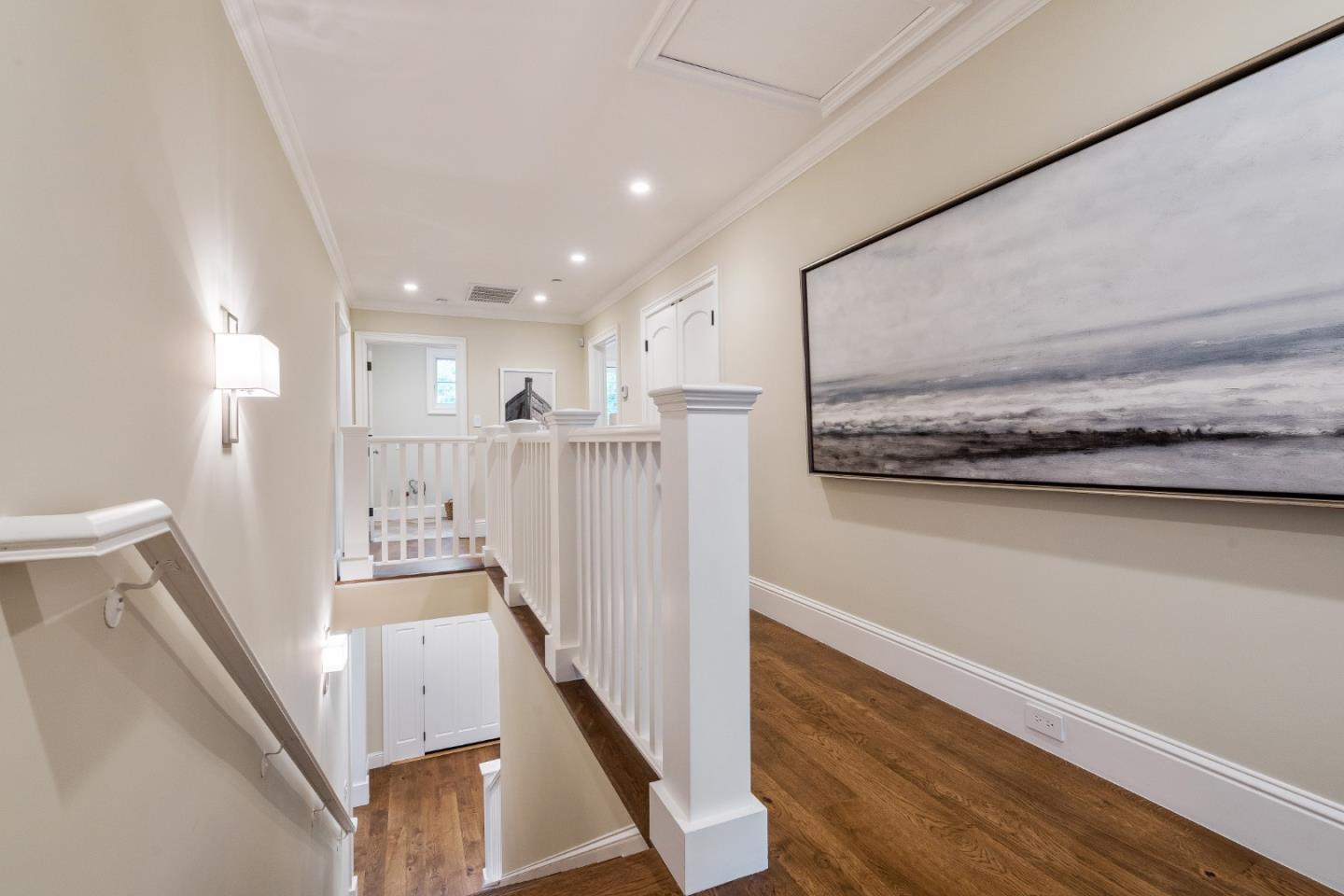 115 Occidental Avenue Burlingame, CA 94010 - Photo 43 of 50 a view of a kitchen with wooden floor and electronic appliances