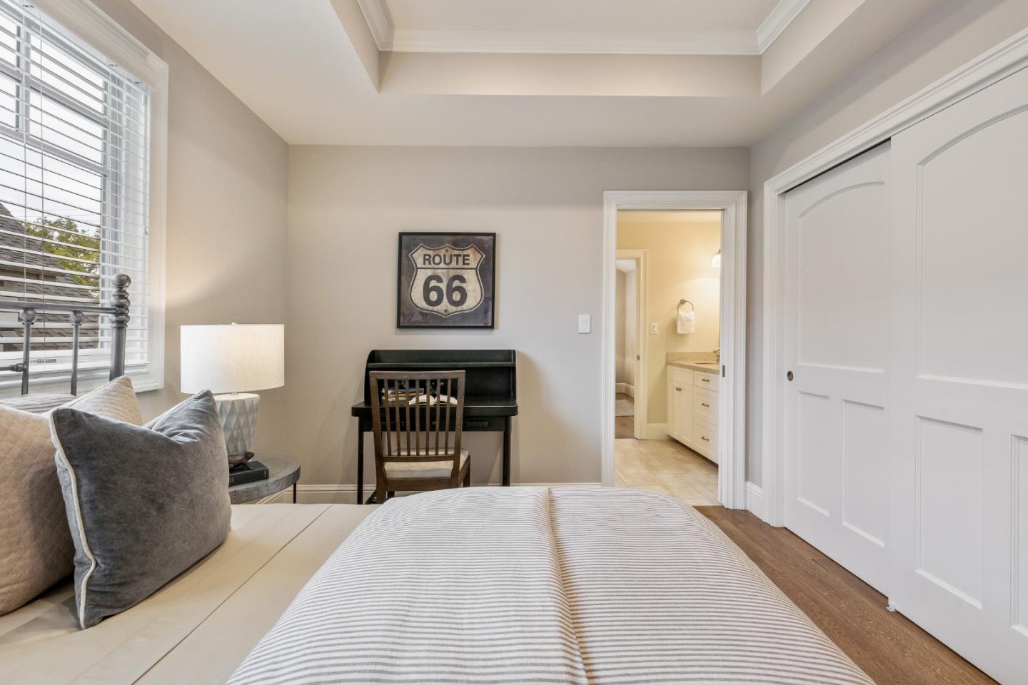 115 Occidental Avenue Burlingame, CA 94010 - Photo 45 of 50 a bedroom with a bed and a dresser