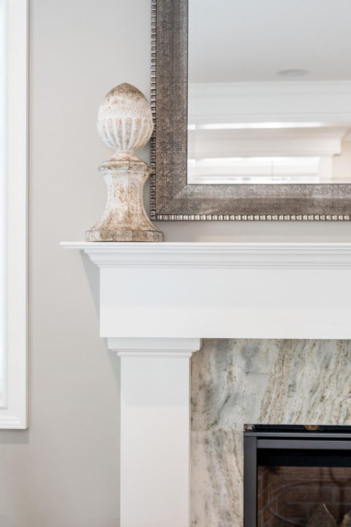 115 Occidental Avenue Burlingame, CA 94010 - Photo 7 of 50 a close view of a fireplace in a room