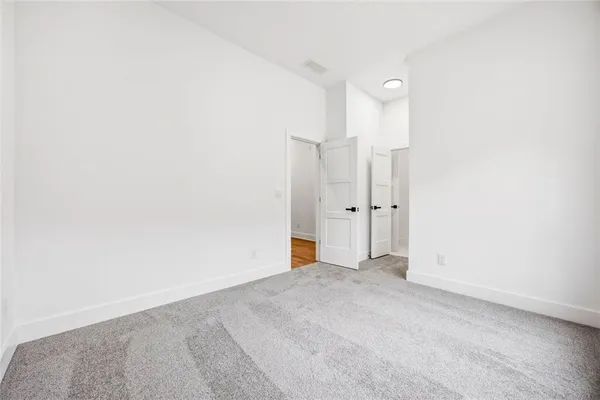 a view of empty room