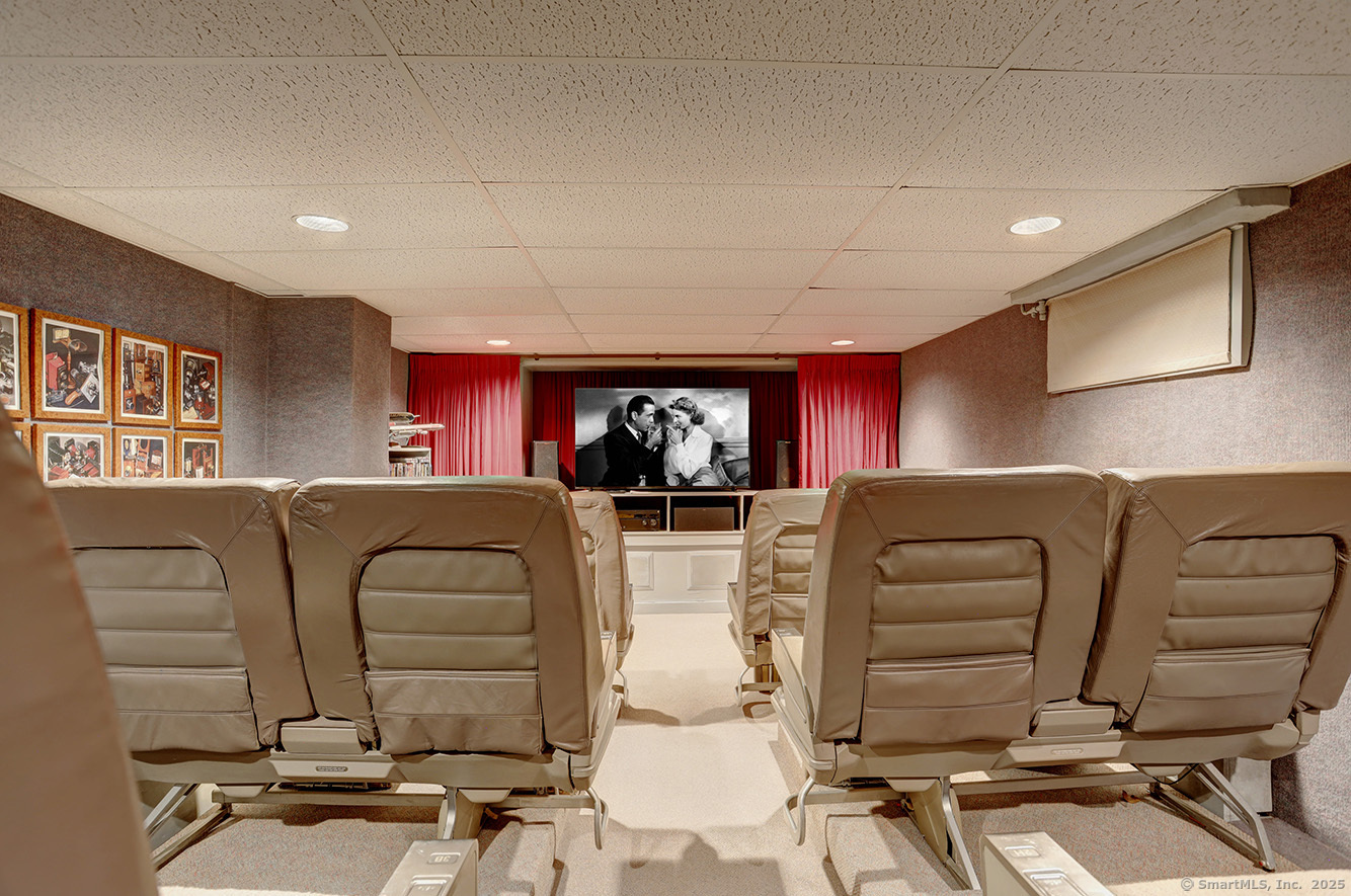 127 Old Goshen Road Norfolk, CT 06058 - Photo 26 of 32 Very fun screening room with first class airplane seats