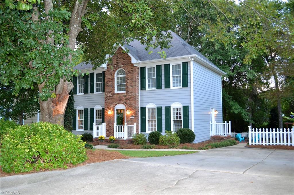 3313 Timberwolf Avenue High Point, NC 27265 - Photo 1 of 25 Beautiful home with great curb appeal! Nice, mature landscaping for some privacy and great shade!