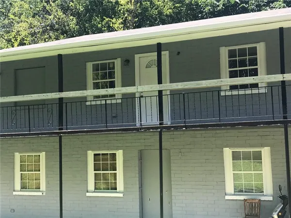 a view of a house with a window