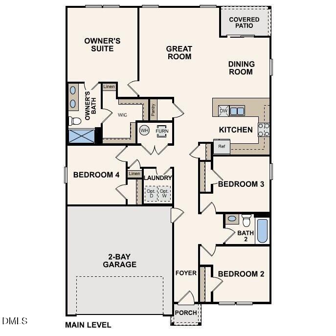 9424 Harrison Street Castalia, NC 27816 - Photo 2 of 2 Cabot floorplan ranch