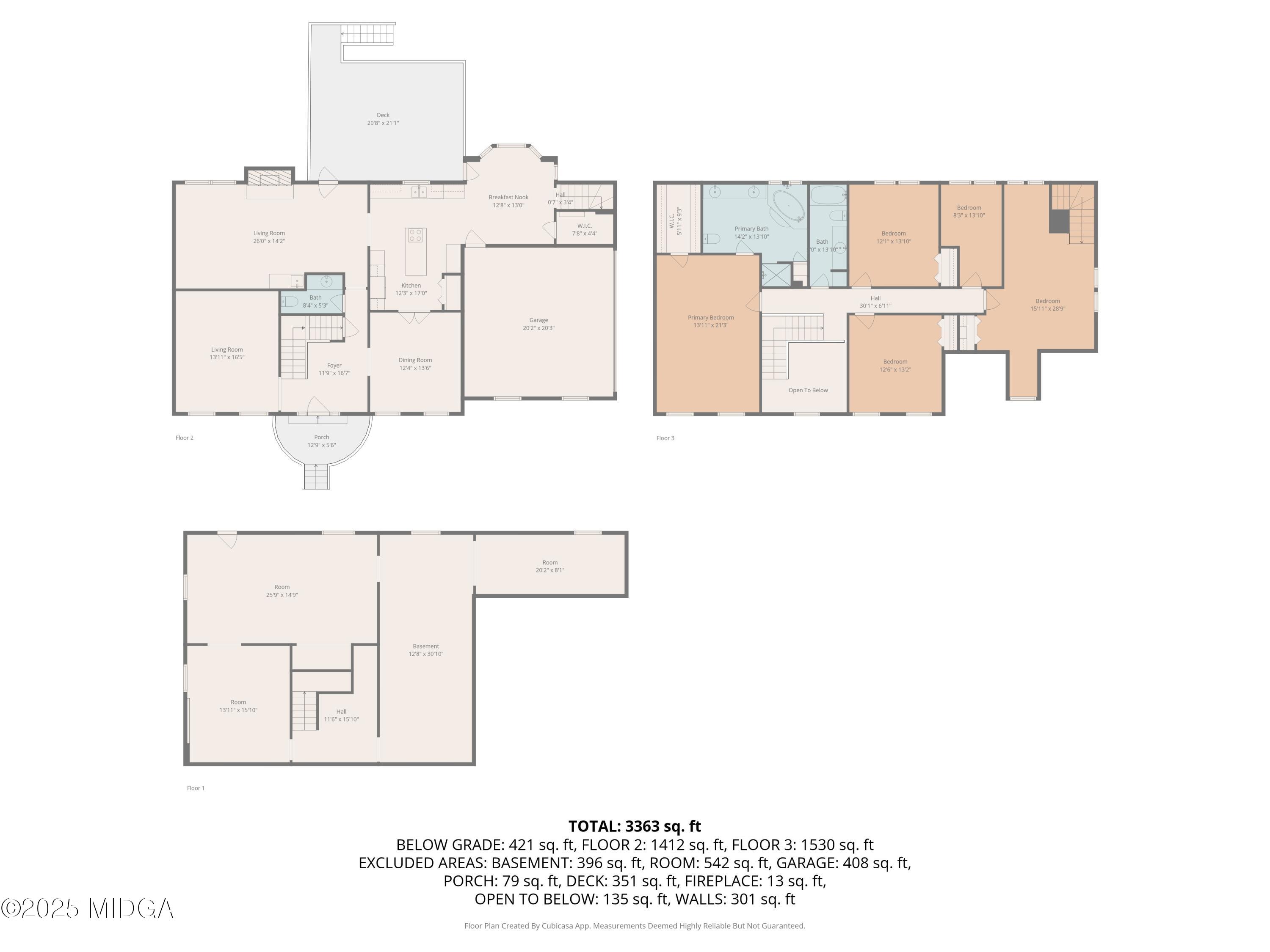 5633 Fox Den Trail Lithonia, GA 30038 - Photo 44 of 44 a black and white photo of a living room