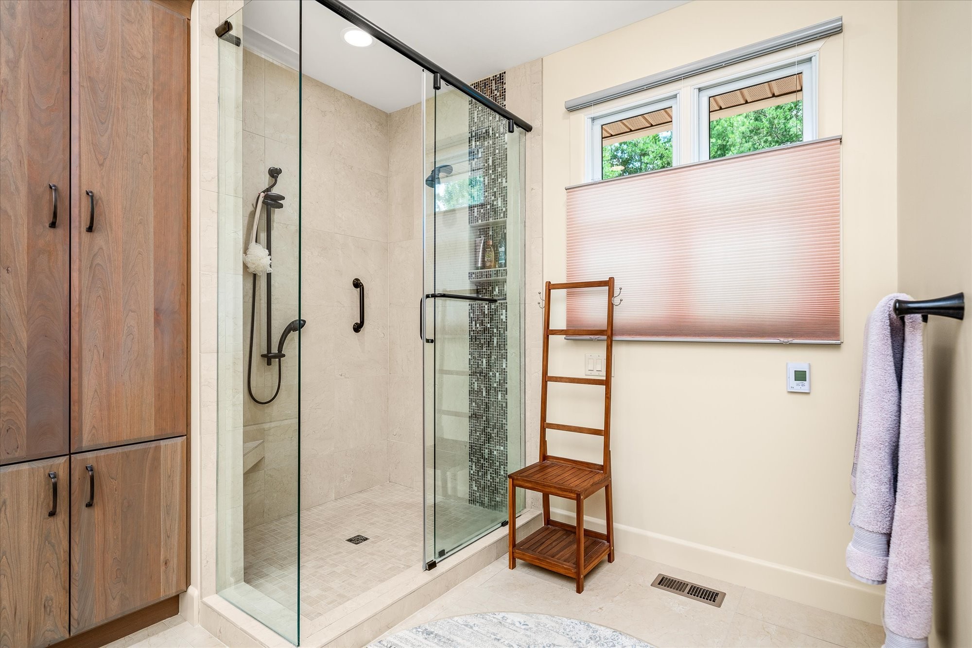 61 Bluff View Terrace Crossville, TN 38558 - Photo 63 of 81 a bathroom with a shower and a mirror
