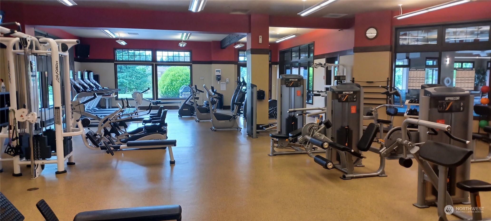 8024 Mercer Court Northeast Lacey, WA 98516 - Photo 28 of 30 a view of a room with gym equipment