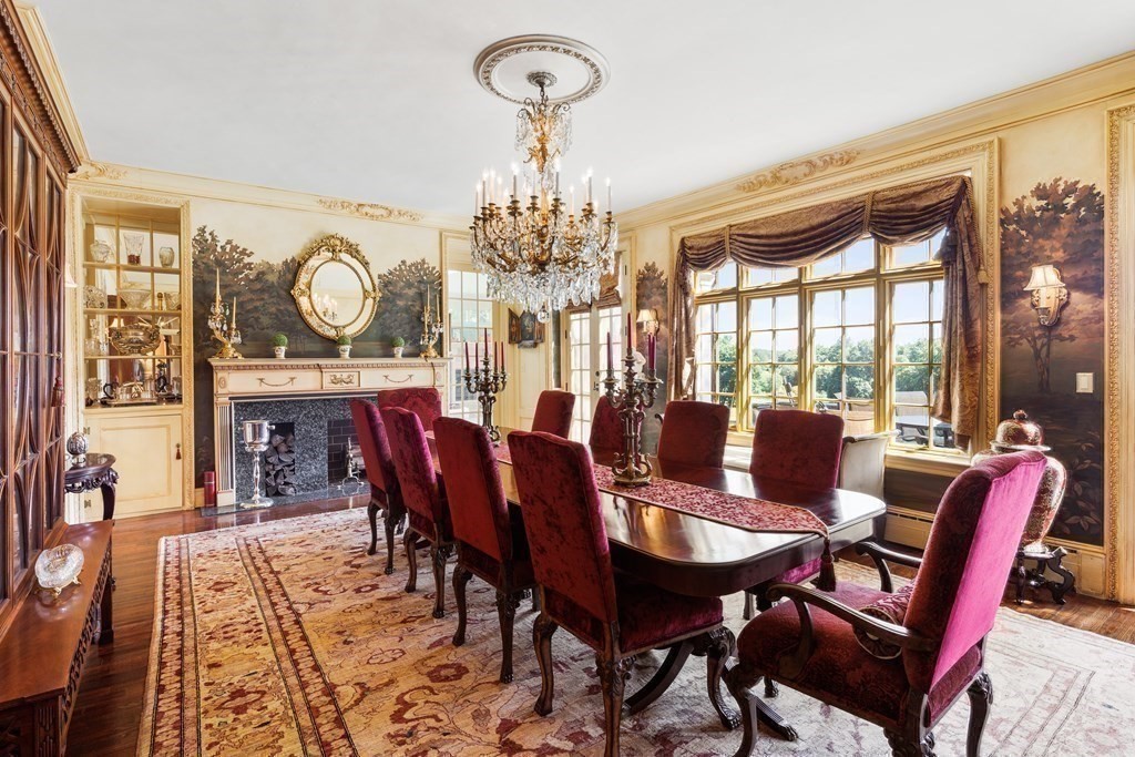 59 Walnut Road Wenham, MA 01984 - Photo 15 of 39 a view of a dining room with furniture window and outside view