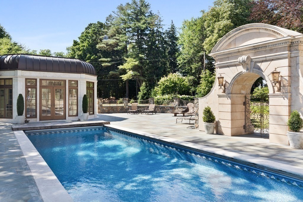 59 Walnut Road Wenham, MA 01984 - Photo 30 of 39 a view of a house with basketball court