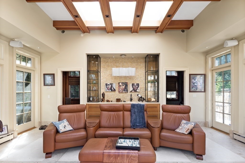 59 Walnut Road Wenham, MA 01984 - Photo 35 of 39 a living room with furniture and a large window