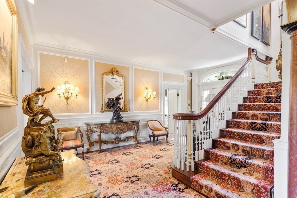 59 Walnut Road Wenham, MA 01984 - Photo 4 of 39 a view of a livingroom with furniture and staircase