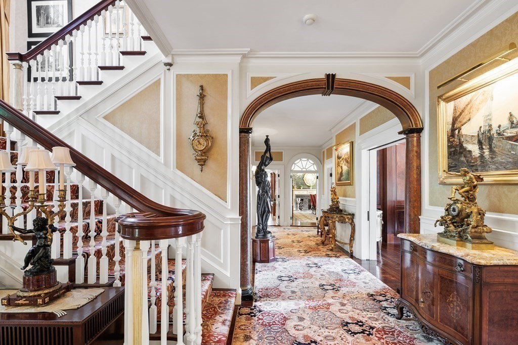 59 Walnut Road Wenham, MA 01984 - Photo 6 of 39 a view of an entryway with wooden floor and windows