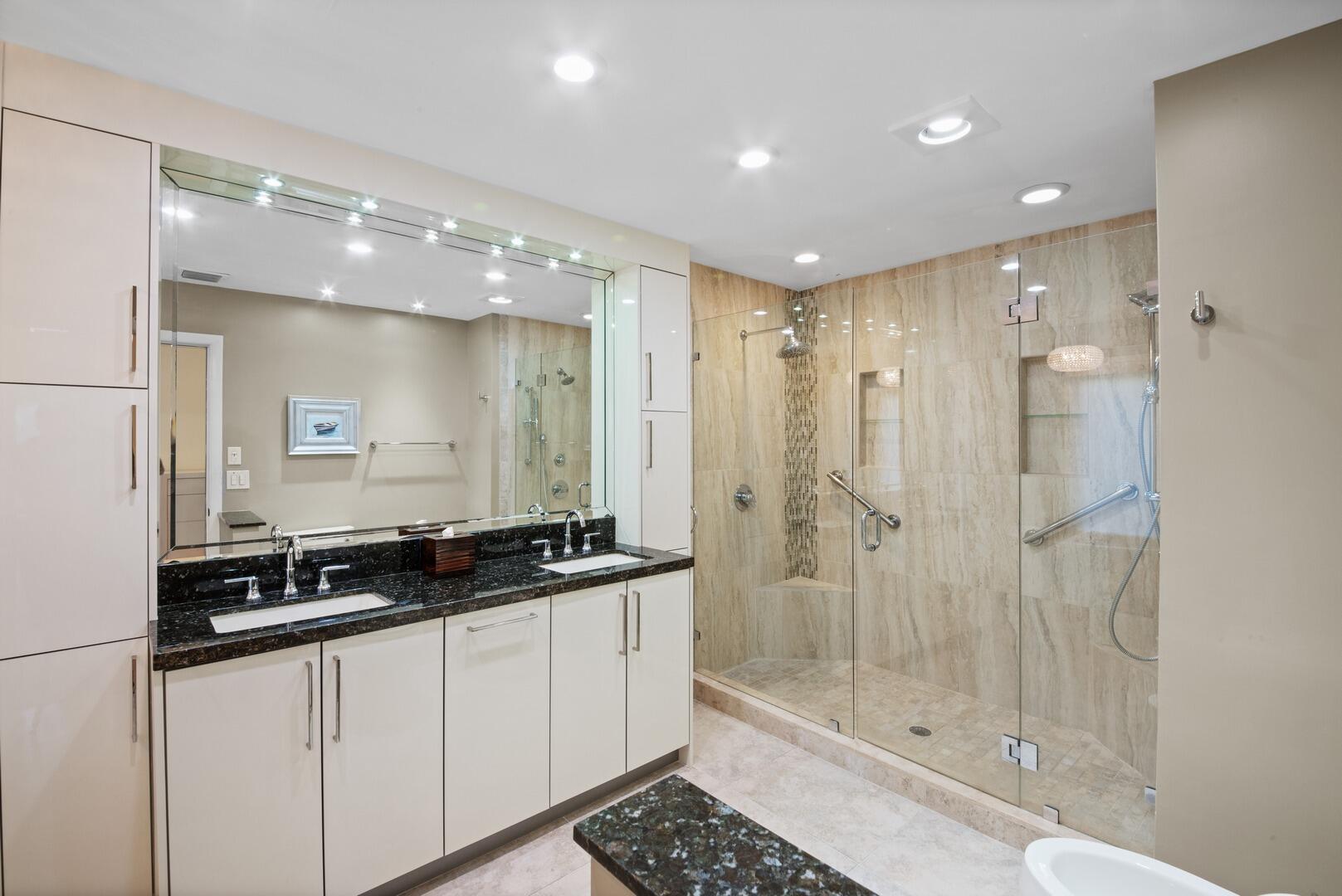 7 Inlet Cay Drive Ocean Ridge, FL 33435 - Photo 20 of 54 Walk-in Shower