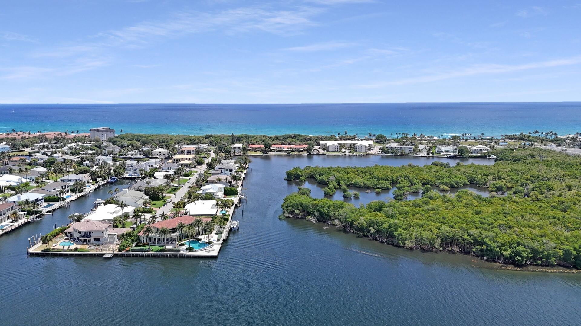 7 Inlet Cay Drive Ocean Ridge, FL 33435 - Photo 4 of 54 Aerial