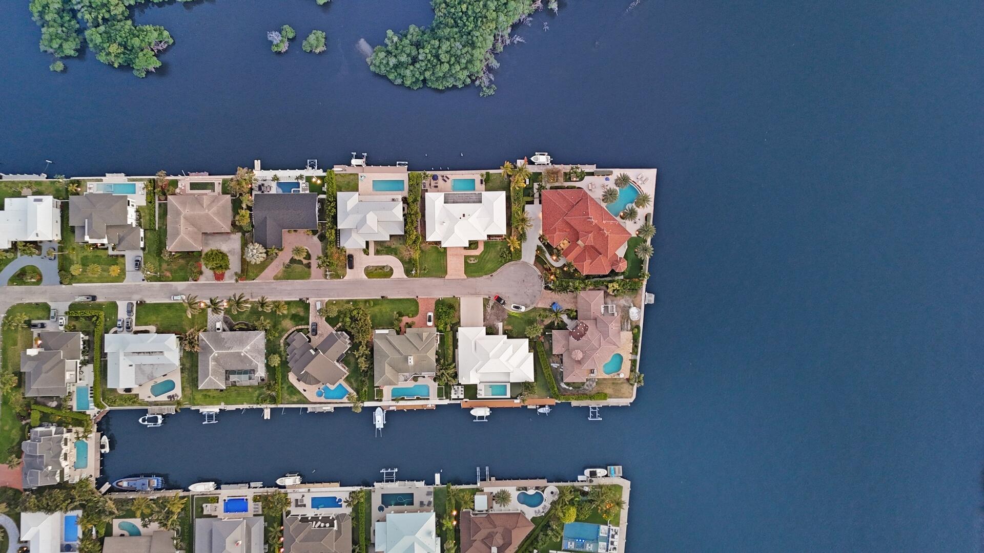 7 Inlet Cay Drive Ocean Ridge, FL 33435 - Photo 54 of 54 Aerial