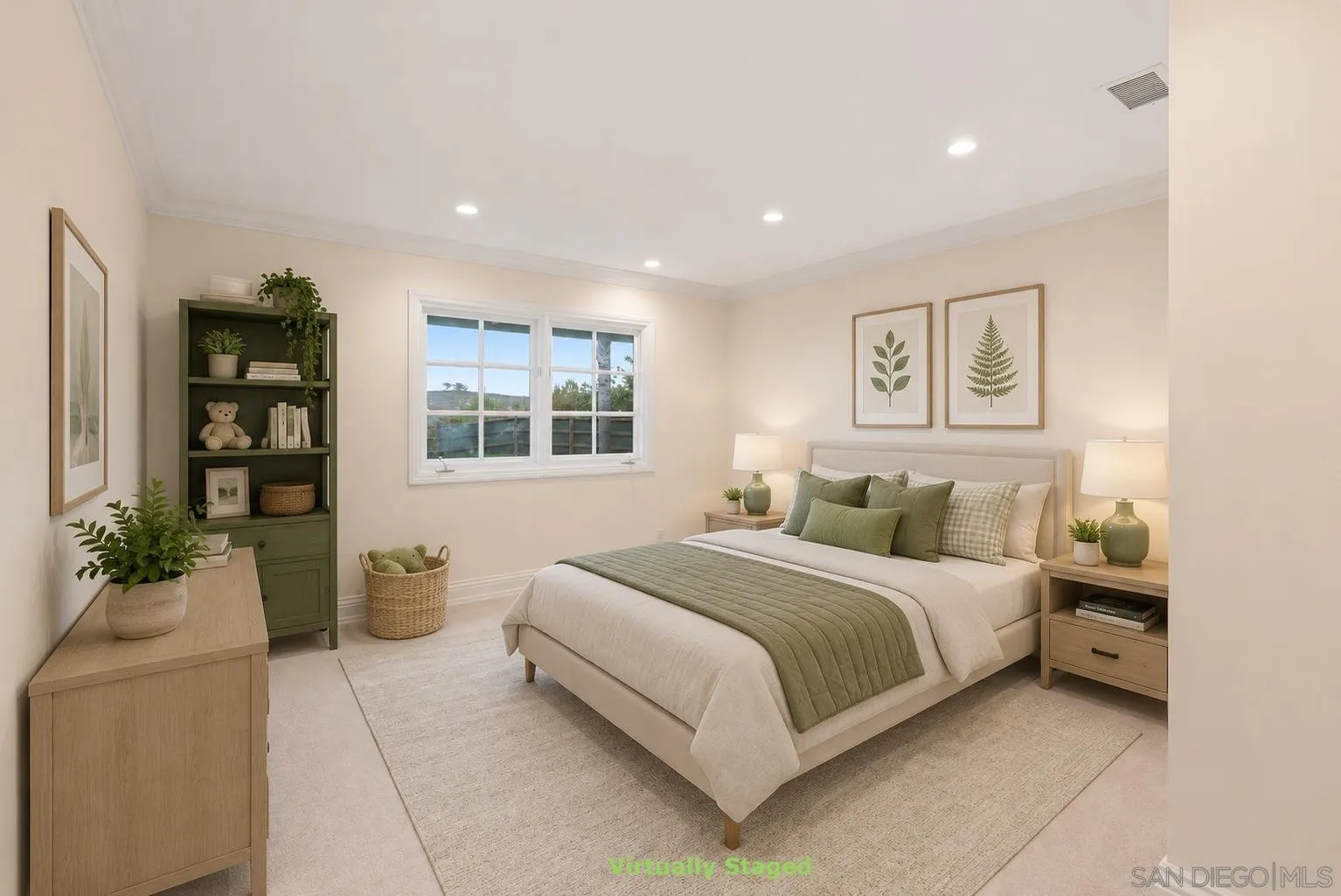 16551 Zumaque Street Rancho Santa Fe, CA 92067 - Photo 23 of 58 Bedroom #2 | Virtually Staged