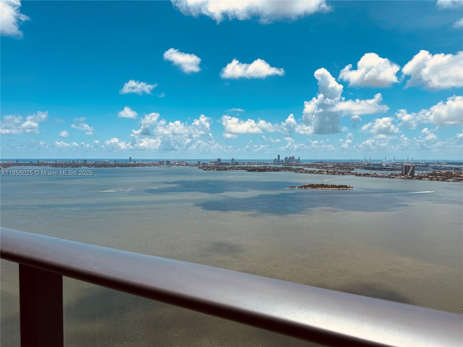 650 Northeast 32nd Street, Unit 4003 Miami, FL 33137 - Photo 6 of 32 a view of a lake in the middle of a house