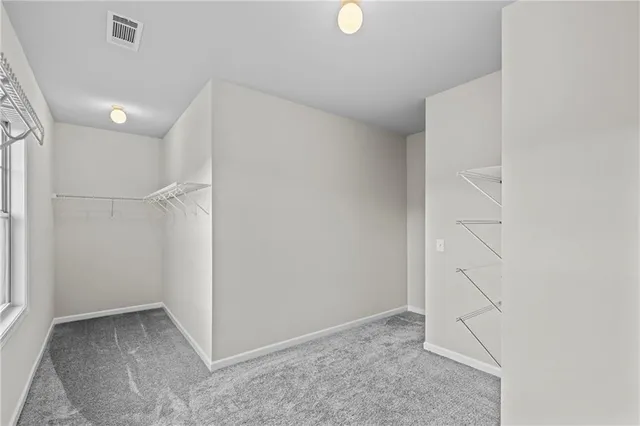 an empty room with a empty space