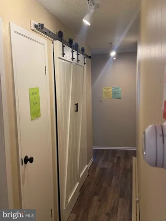 a street view covered with snow