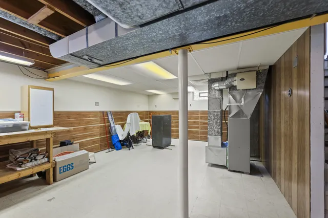 a view of storage and utility room