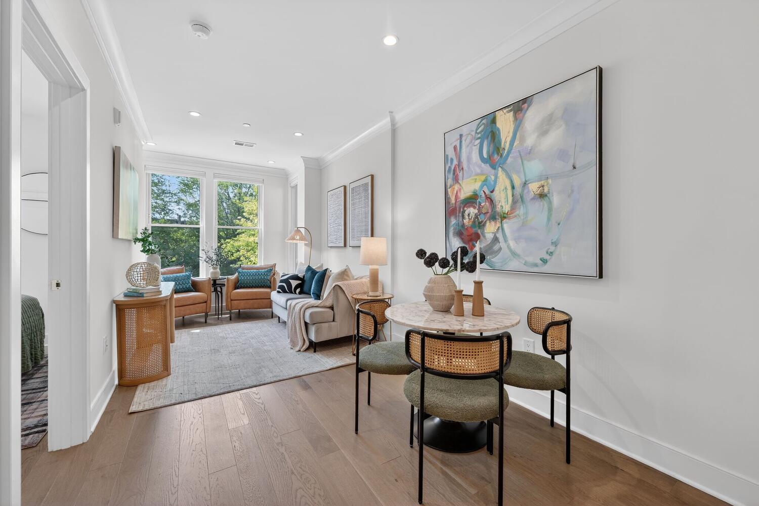1313 11th Street Northwest, Unit 5 Washington, DC 20001 - Photo 6 of 30 Great space & flow for living & entertaining