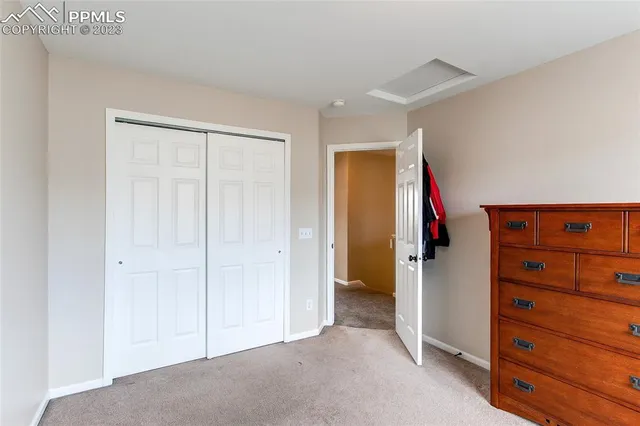 a view of walk in closet