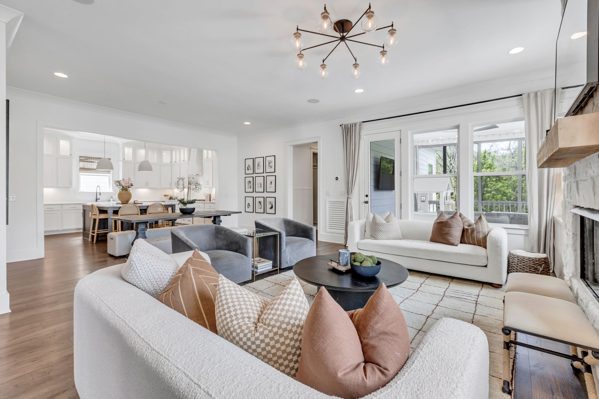 400 Dewar Drive Franklin, TN 37064 - Photo 12 of 64 a living room with furniture and a large window