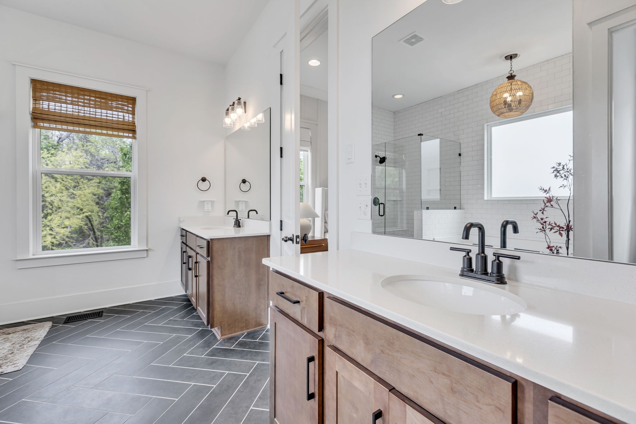 400 Dewar Drive Franklin, TN 37064 - Photo 26 of 64 a bathroom with a double vanity sink mirror and double