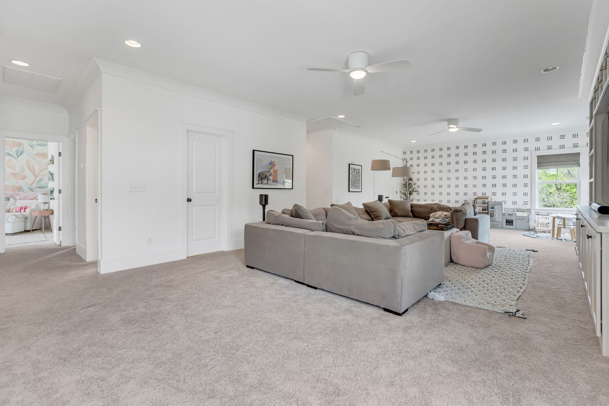 400 Dewar Drive Franklin, TN 37064 - Photo 34 of 64 a living room with furniture and a chandelier