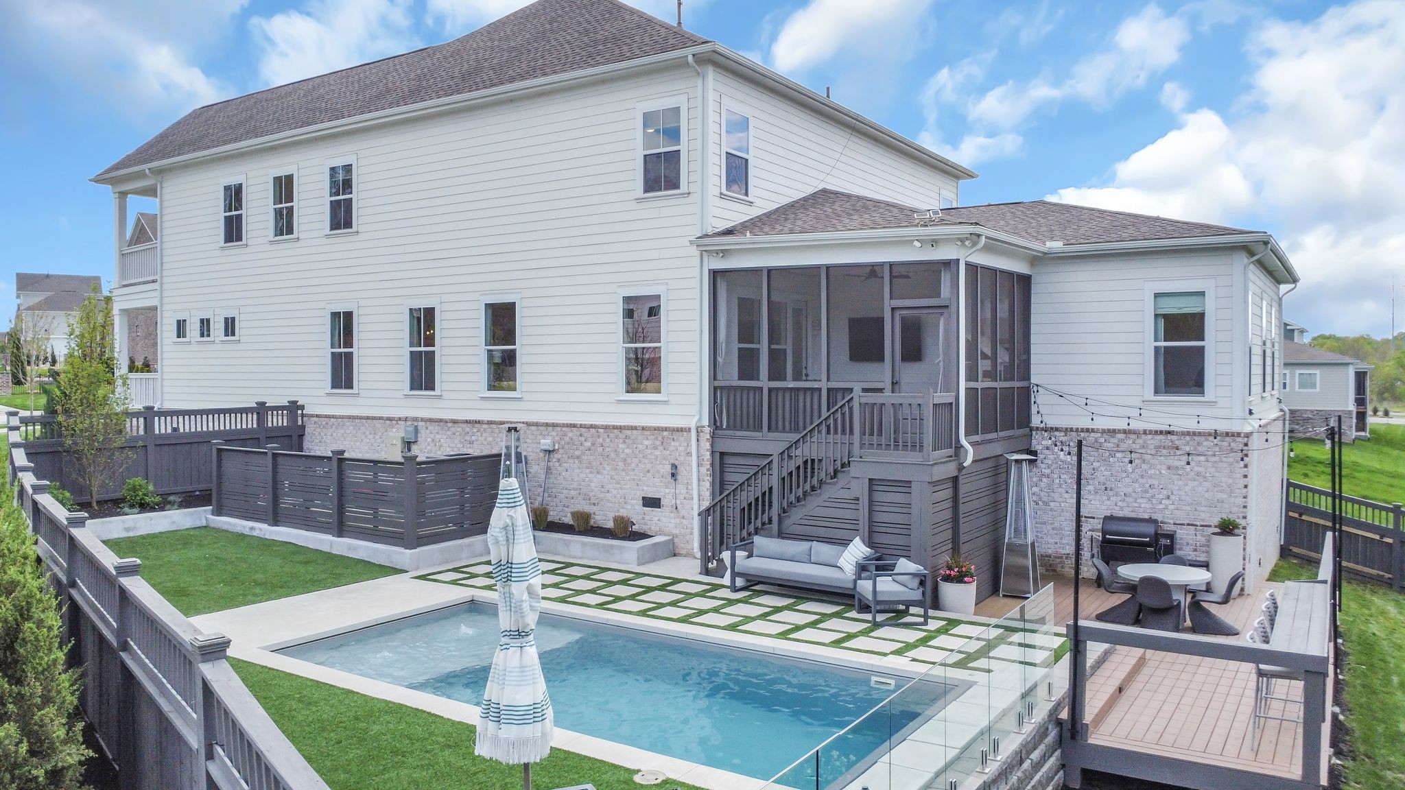 400 Dewar Drive Franklin, TN 37064 - Photo 57 of 64 a front view of a house with garden