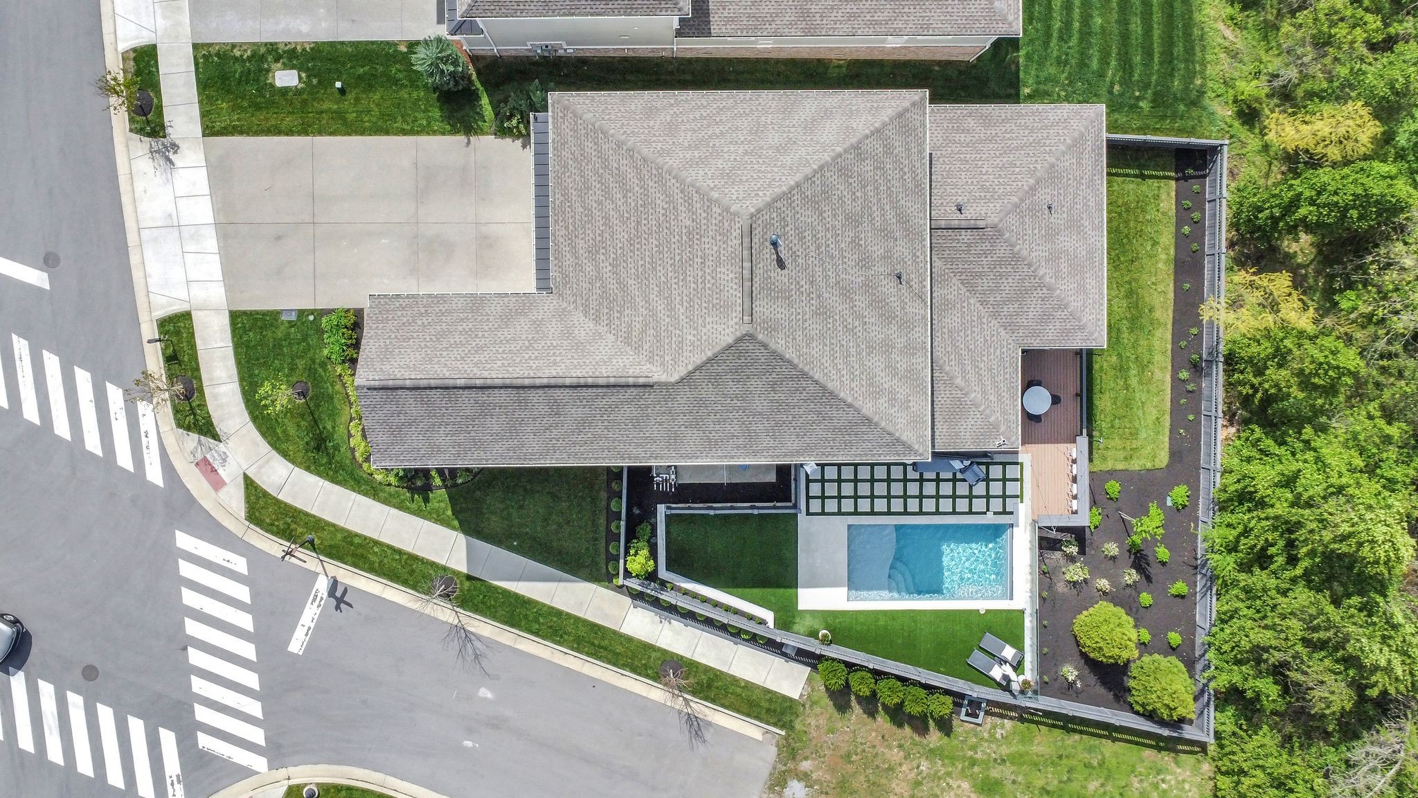 400 Dewar Drive Franklin, TN 37064 - Photo 64 of 64 an aerial view of a house with a garden view