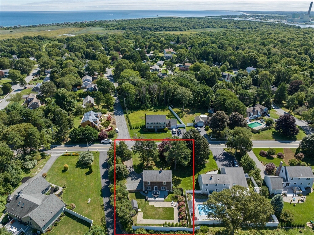 103 Williston Road Bourne, MA 02562 - Photo 33 of 40 an aerial view of a houses with a yard