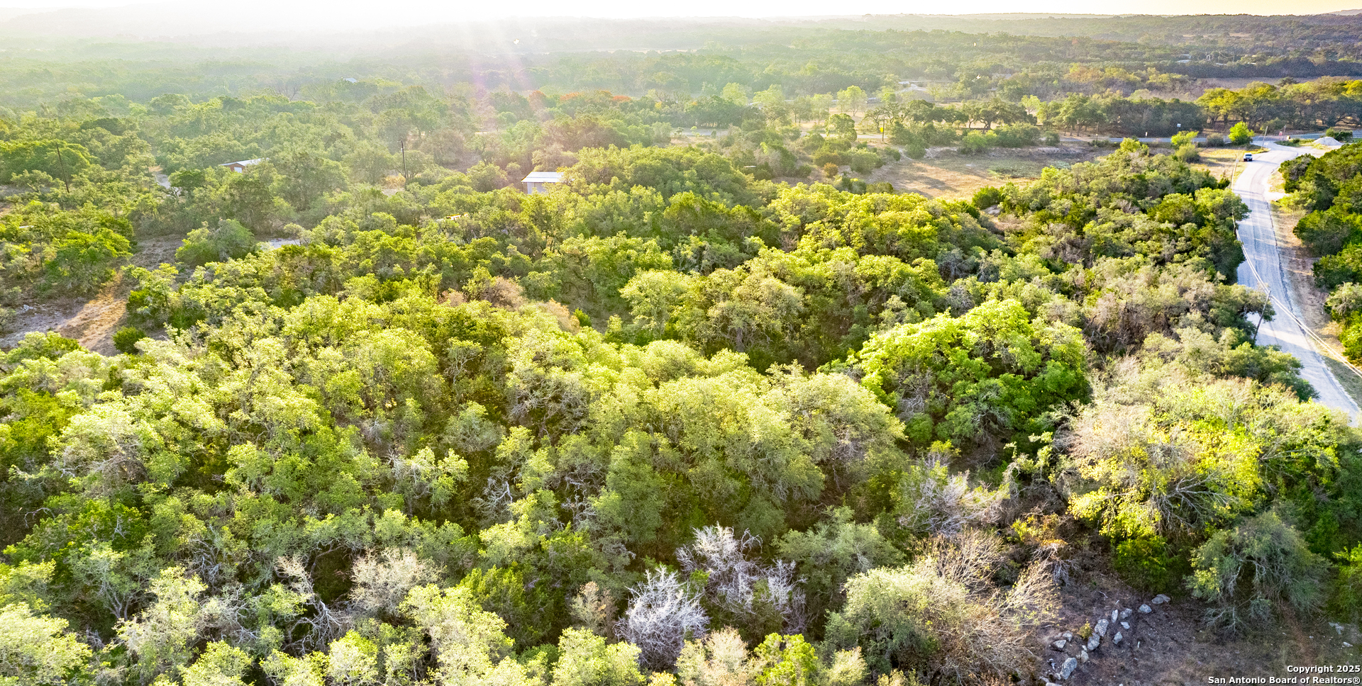 184 Peyton Colony Road Blanco, TX 78606 - Photo 33 of 33 a view of a city with lush green forest